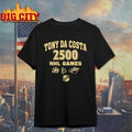 Tony Da Costa 2500 NHL Games logo T-shirt