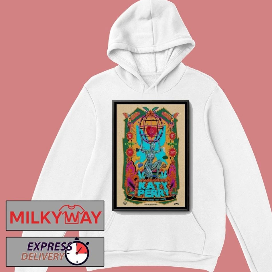 Katy Perry Tour Dates Brazil Poster shirt