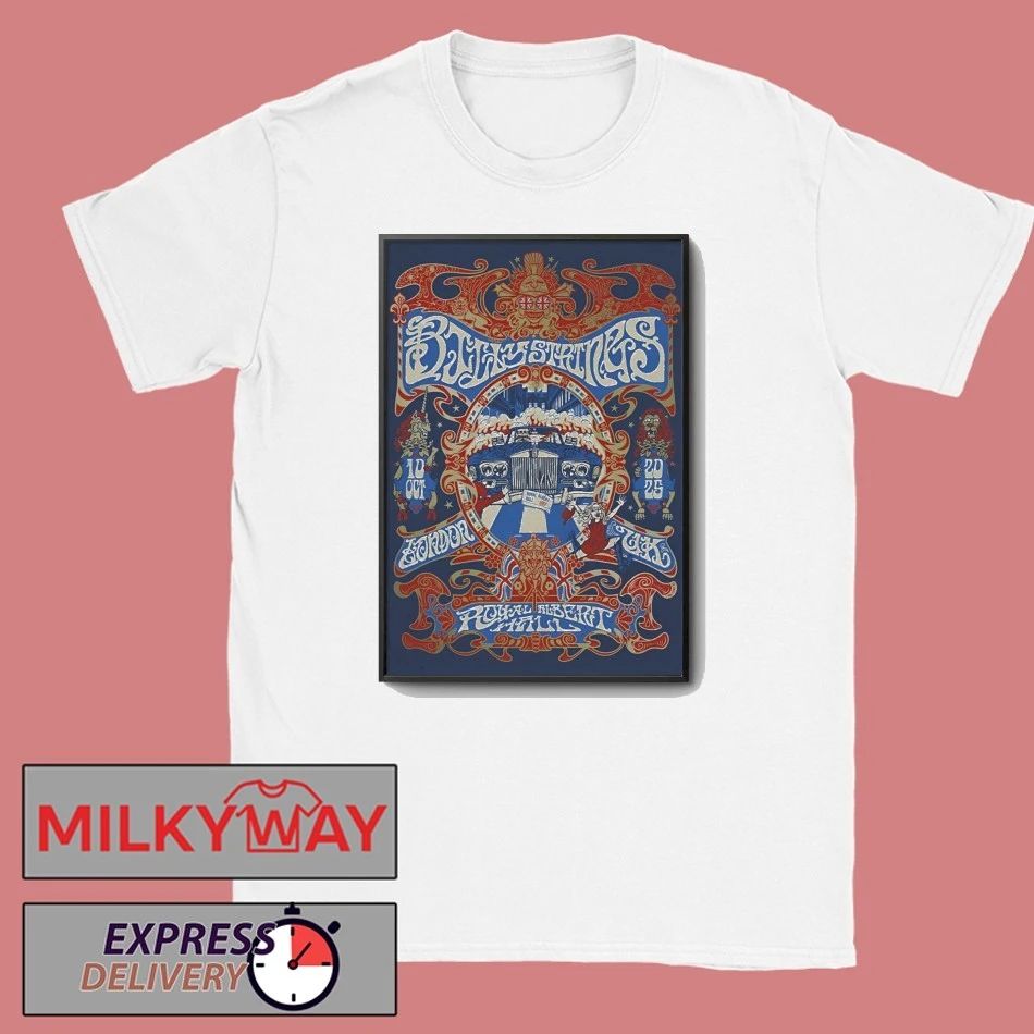 Billy Strings London 10.10.2025 Tour Poster shirt