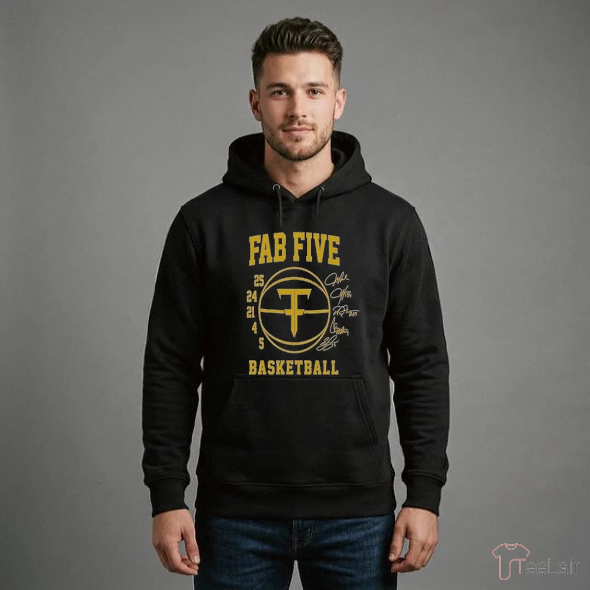 FAB FIVE Michigan Basketball Shirt
