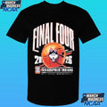 Uconn Huskies Men’s Basketball 2026 Ncaa D1 Tournament Final Four Indiana Shirt