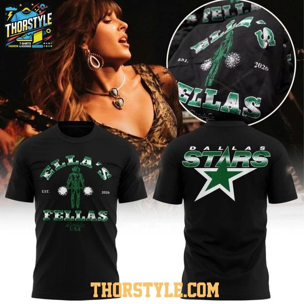 Dallas Stars 2026 Fella’s Fellas Specialty Night Celebrating Shirt