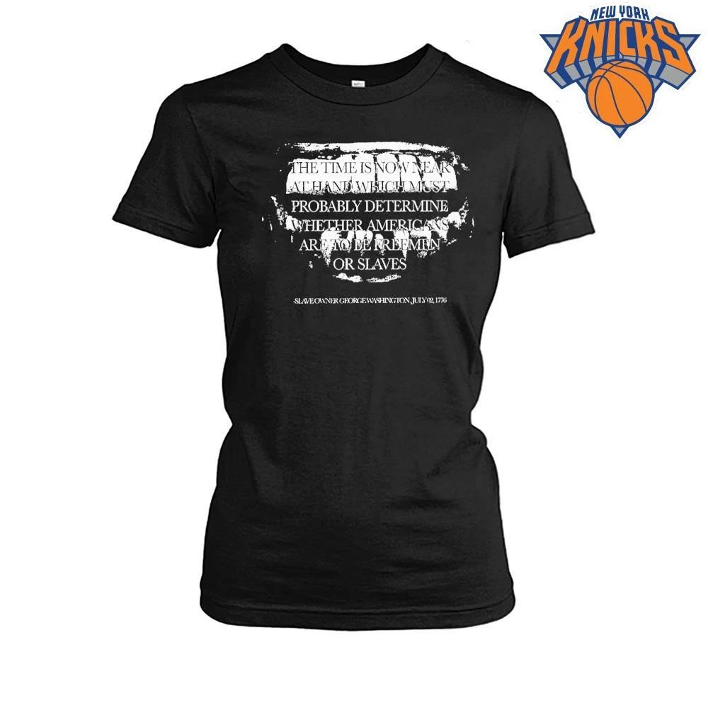 The Time Is Now Near At Hand George Washington Quote Slavery Anti Racism T Shirt