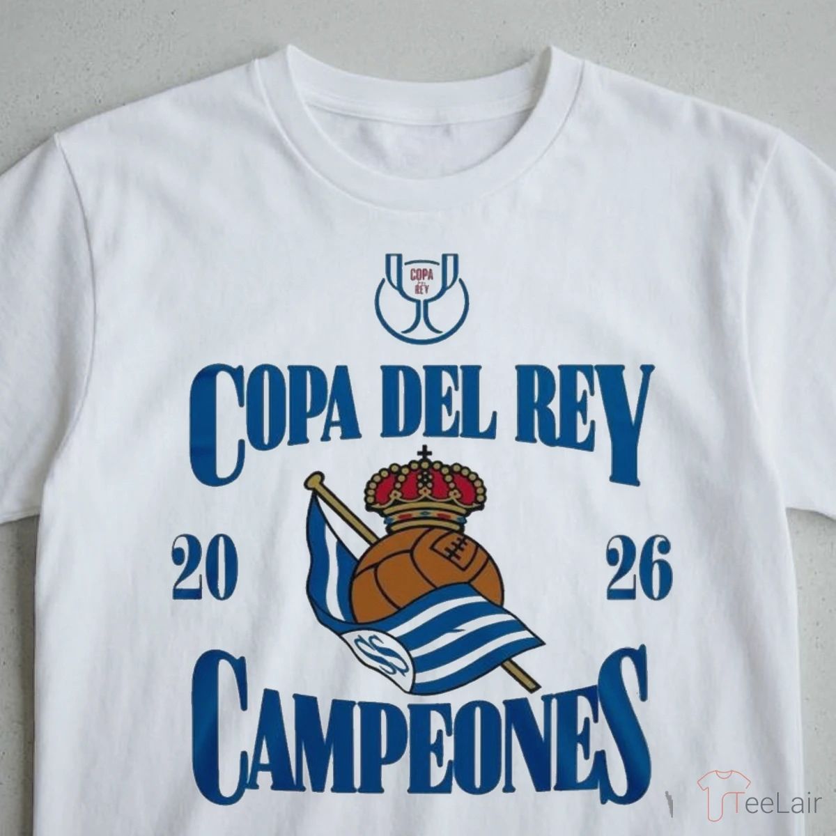 Real Sociedad 2026 Copa Del Rey Champions Shirt