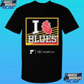 2025 Bjc Healthcare I Heart Blues Shirt