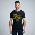 Michigan Wolverines MBB 2026 National Champions Love, Respect, And Trust T-Shirt