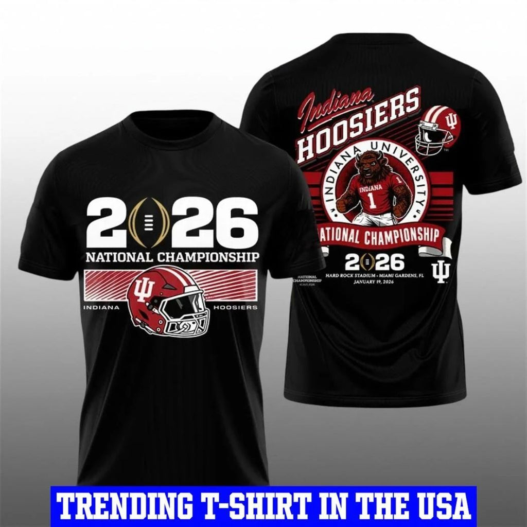 Hoosiers Football 2026 National Championship Playoff Shirt