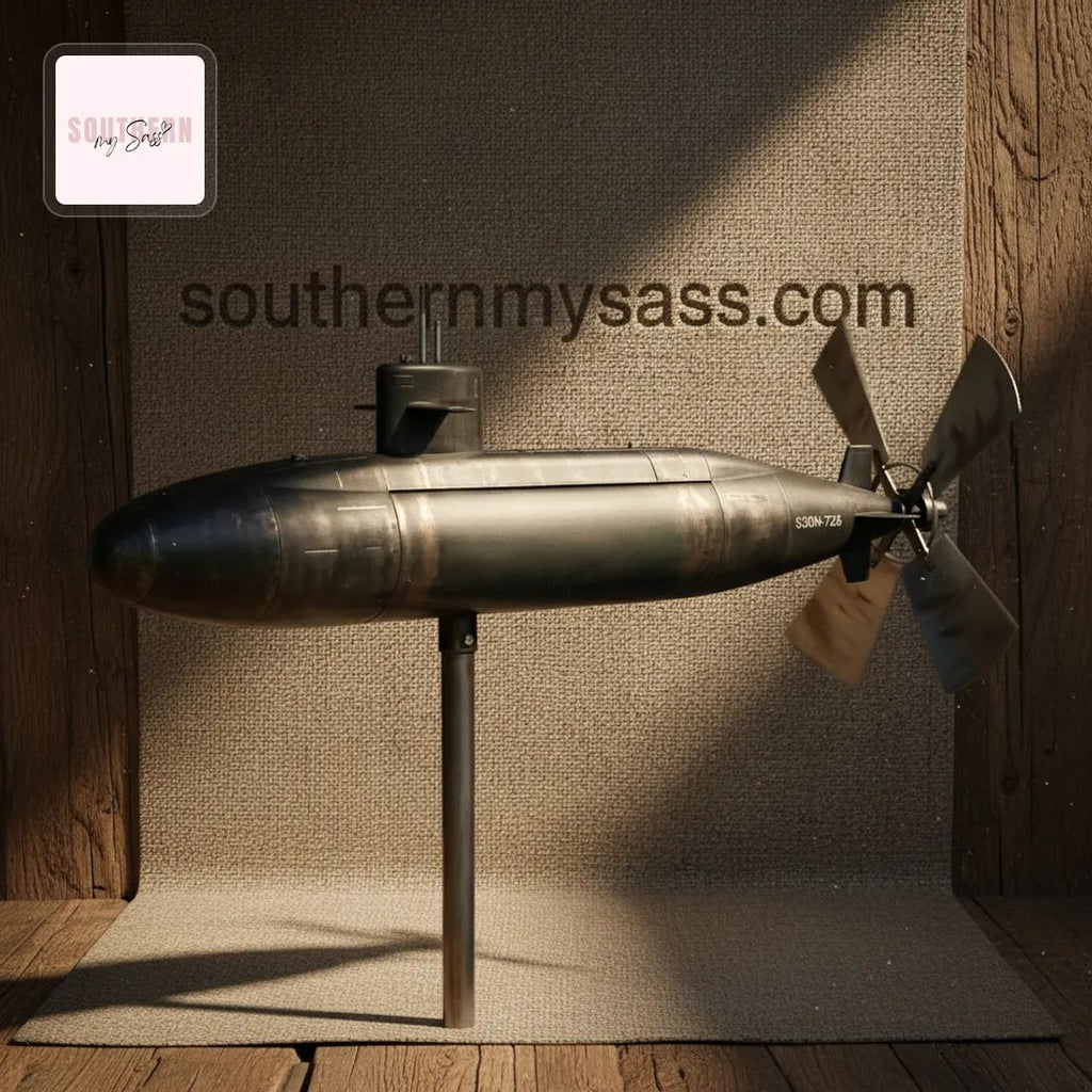 US Navy S30N-726 Submarine Model Wind Spinner