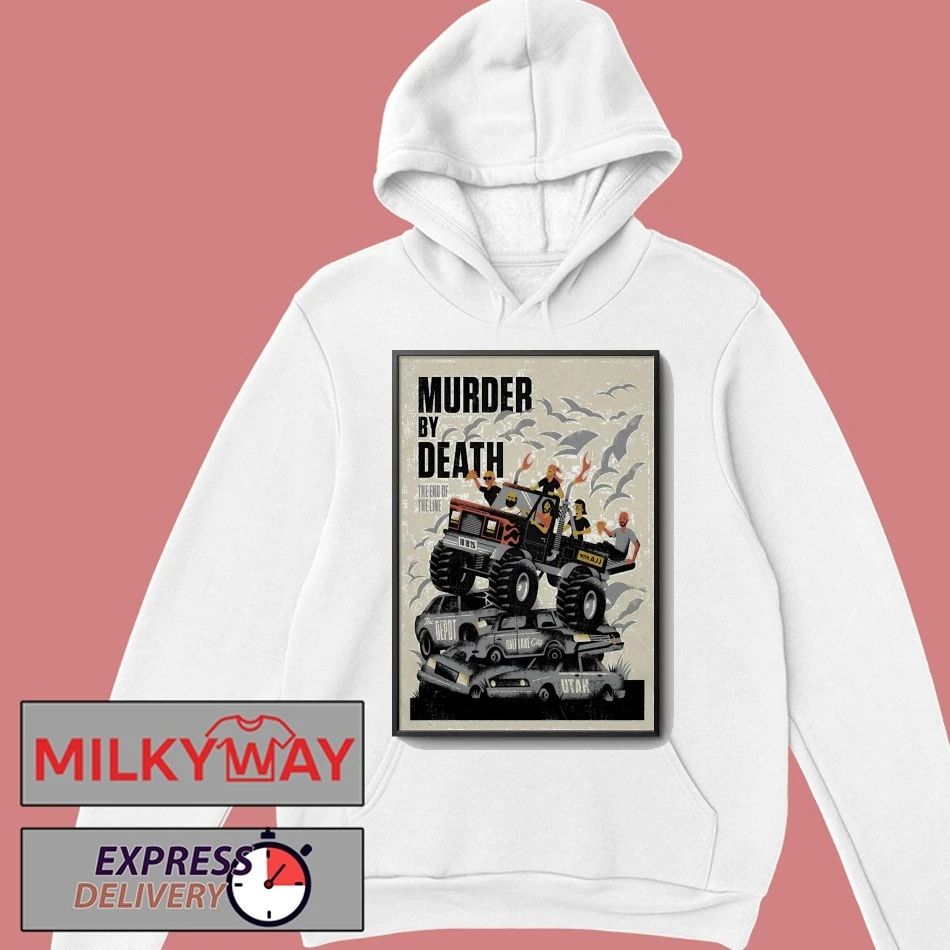Murder By Death The Depot In Salt Lake City UT Oct 19 2025 Poster shirt