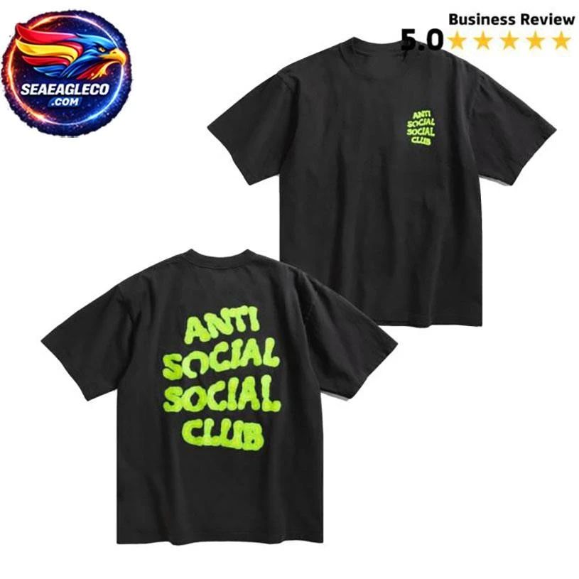 Anti Social Social Club I Glow In The Dark Two Sided Shirt