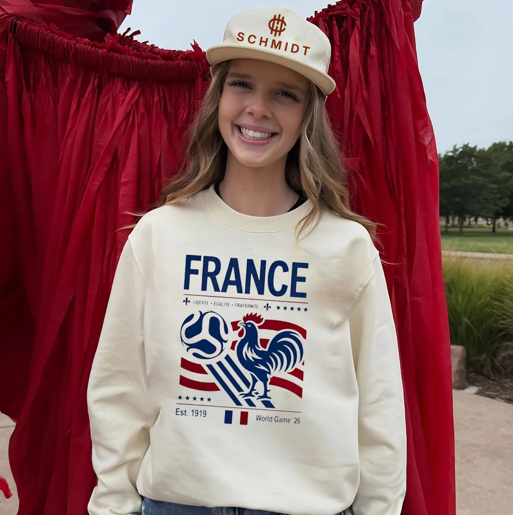 France Soccer Liberté Egalité Fraternité Est 1919 World Game 26 shirt