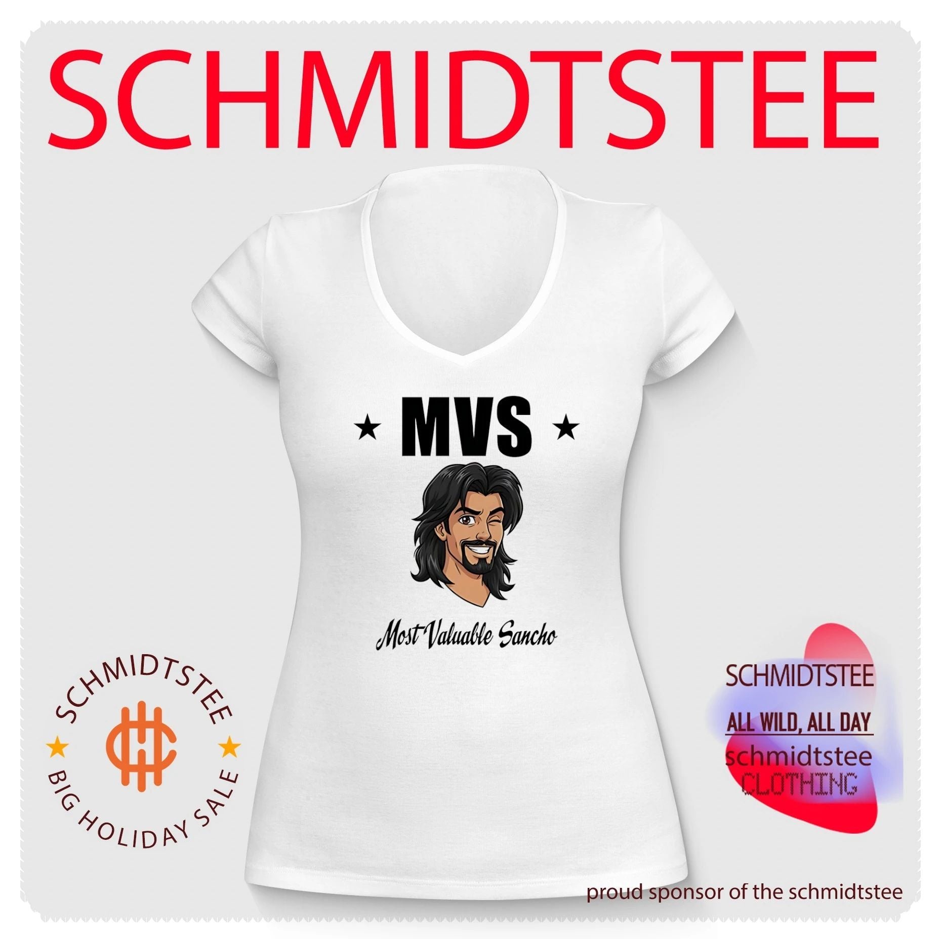 MVS Most Valuable Sancho Funny Humor shirt