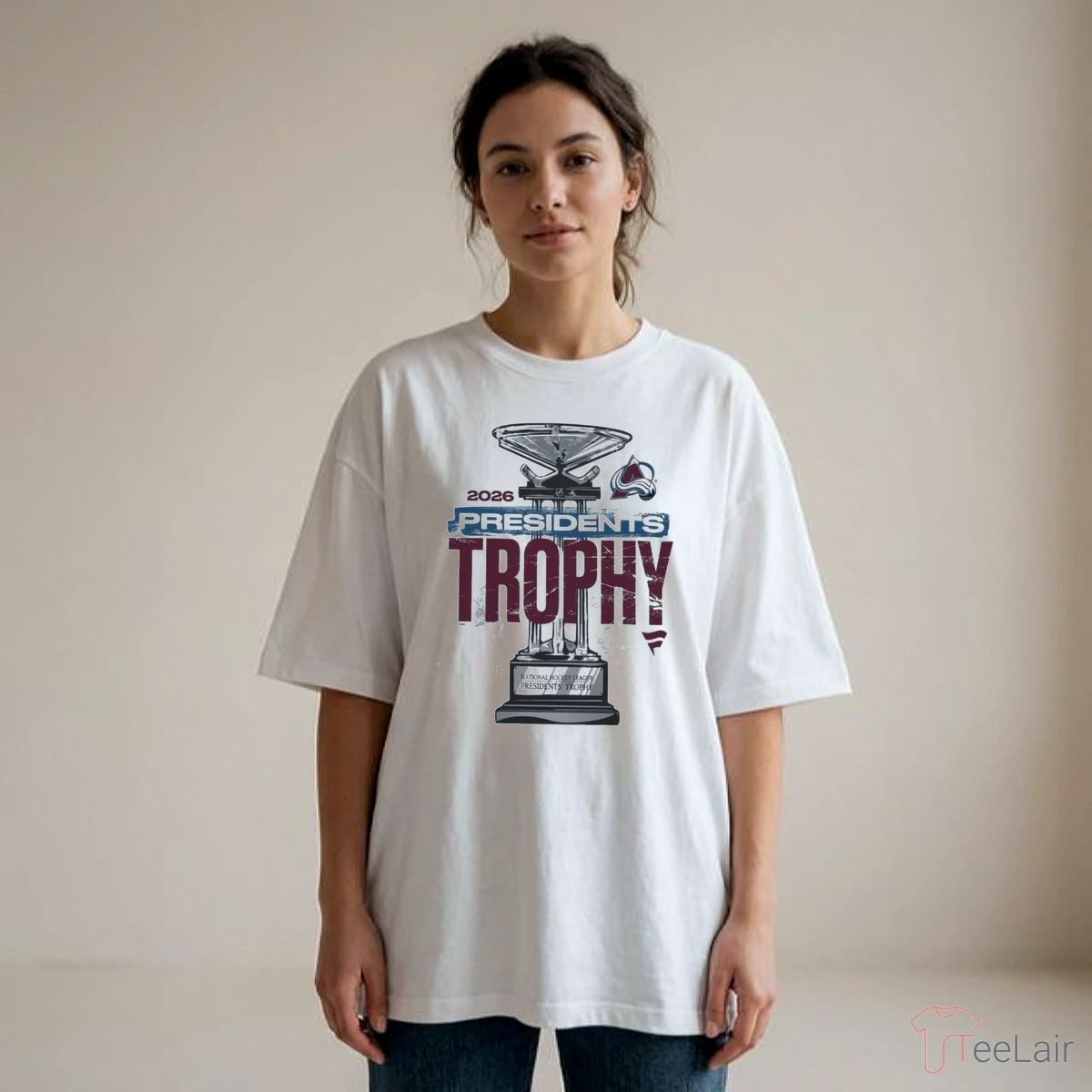 Colorado Avalanche NHL 2026 Presidents Trophy Winner Stanley Cup Playoffs 2026 Shirt