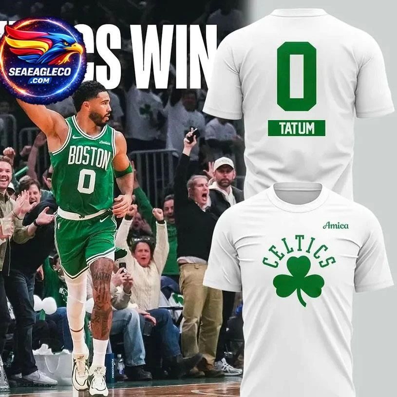 2026 Jayson Tatum “Back to 0” Boston Celtics Two Sided Shirt