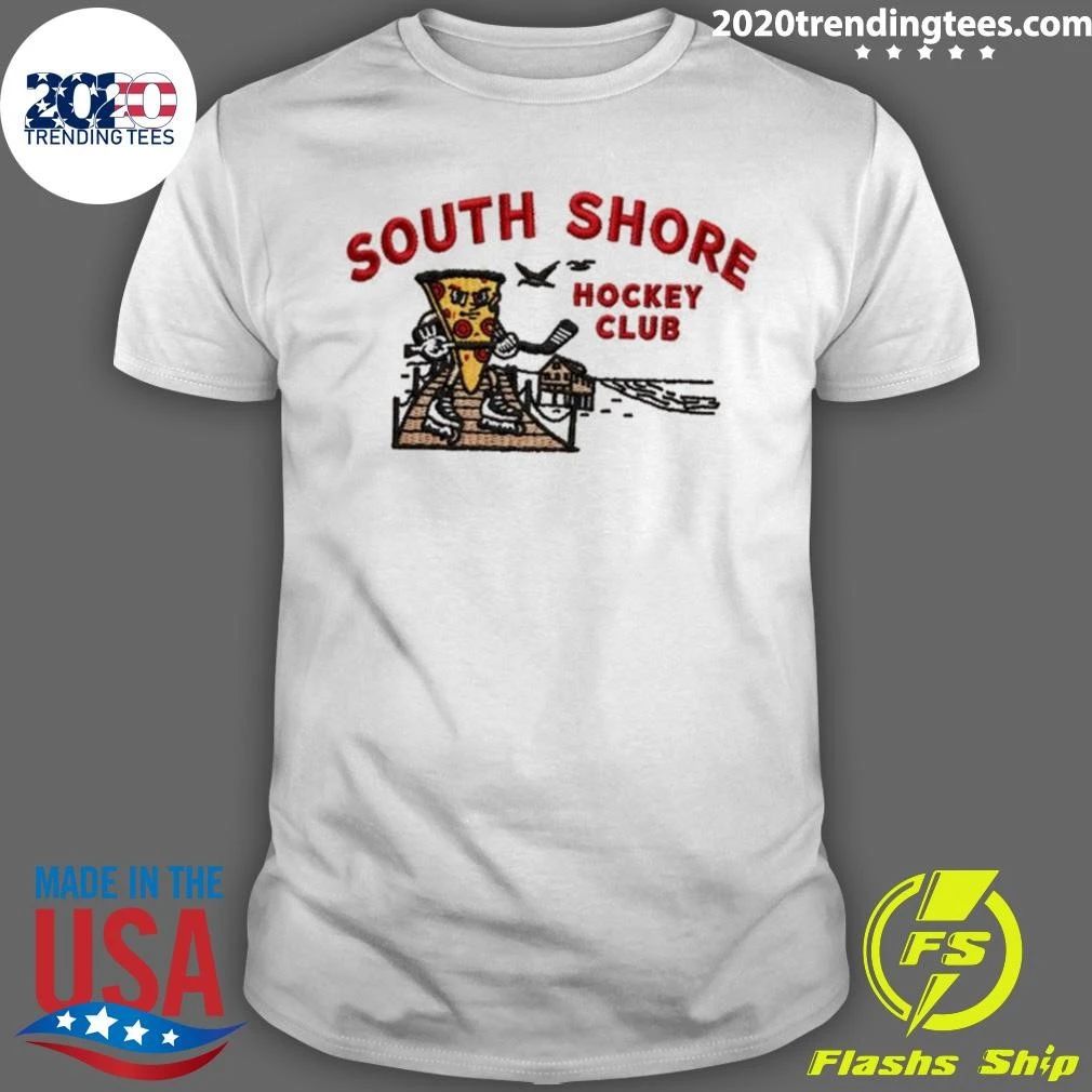 South Shore Hockey Club Pizza Tee Shirt