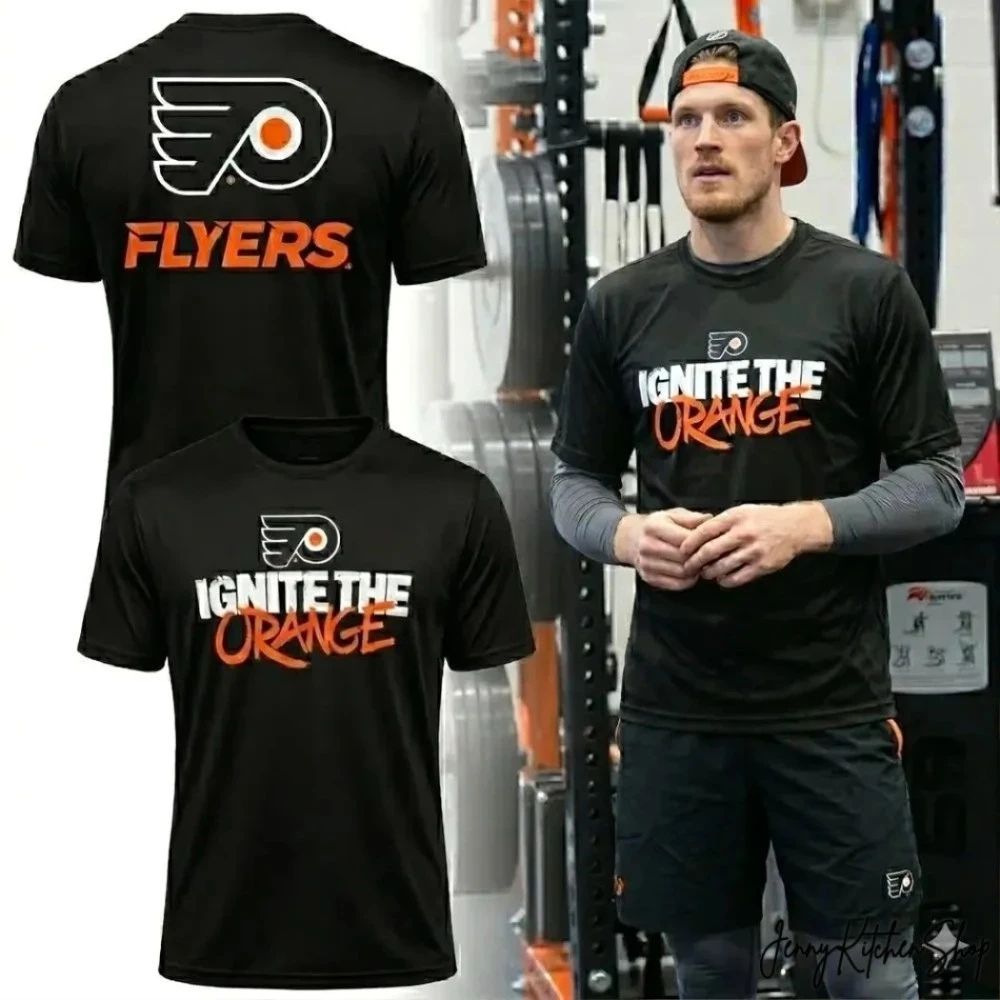 Philadelphia Flyers Ignite The Orange 2026 2 side Shirt