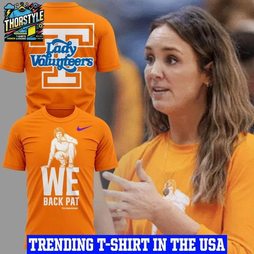 Tennessee Volunteers Lady Vols Basketball 2026 We Back Pat Night Shirt