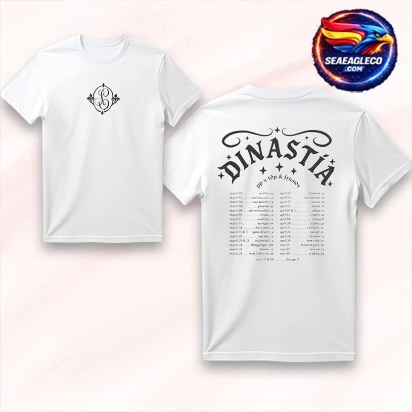 Peso Pluma Dinasta­a Logo Two Sided Shirt