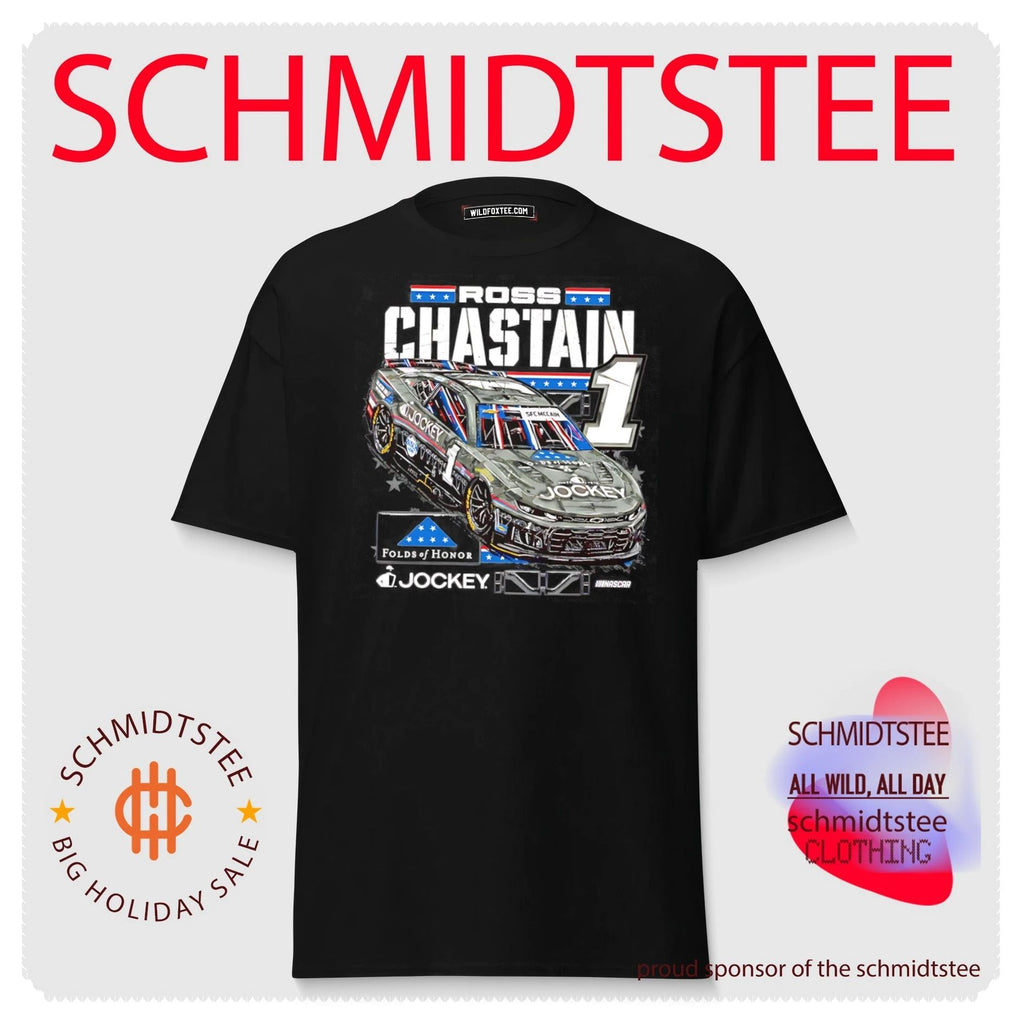Ross Chastain no 1 2026 Jockey Folds of Honor shirt
