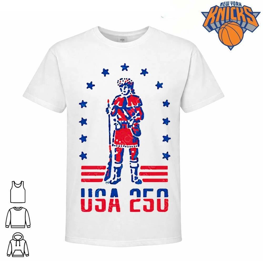 USA 250 Colonial Soldier Happy 4th of July Celebration American Revolution Pioneer Shirt