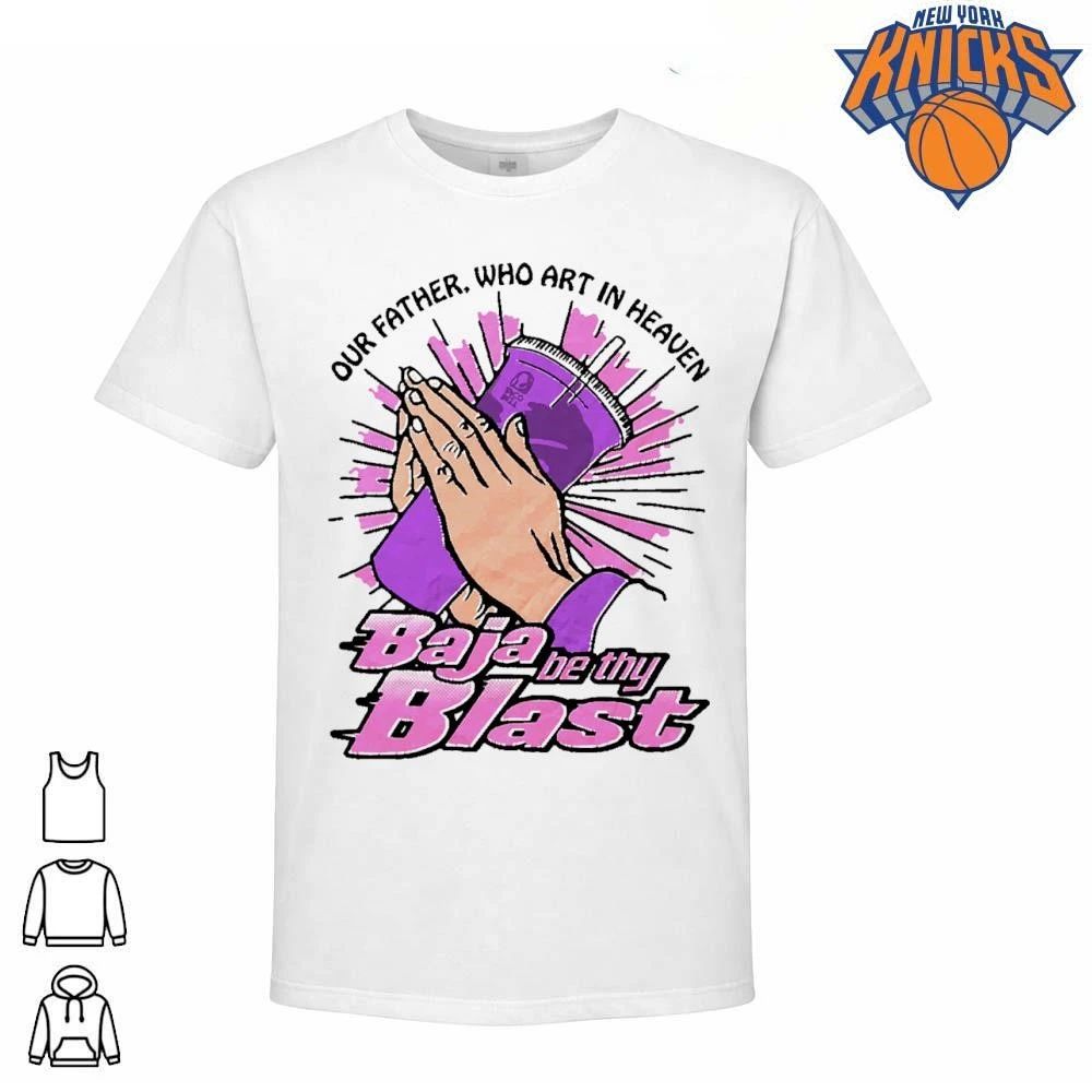 Taco Bell Baja Blast Our Father Who Art In Heaven Praying Hands shirt