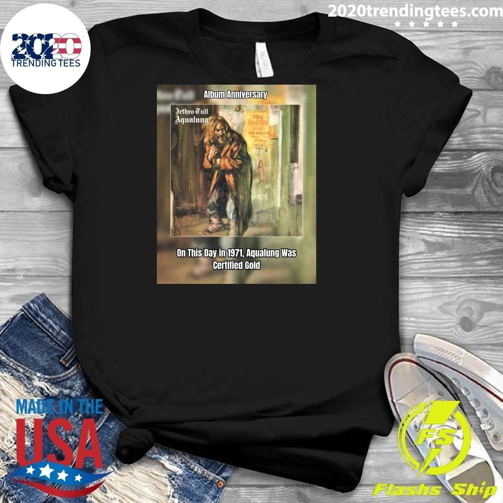 On This Day in 1971, Aqualung Was Certified Gold Shirt