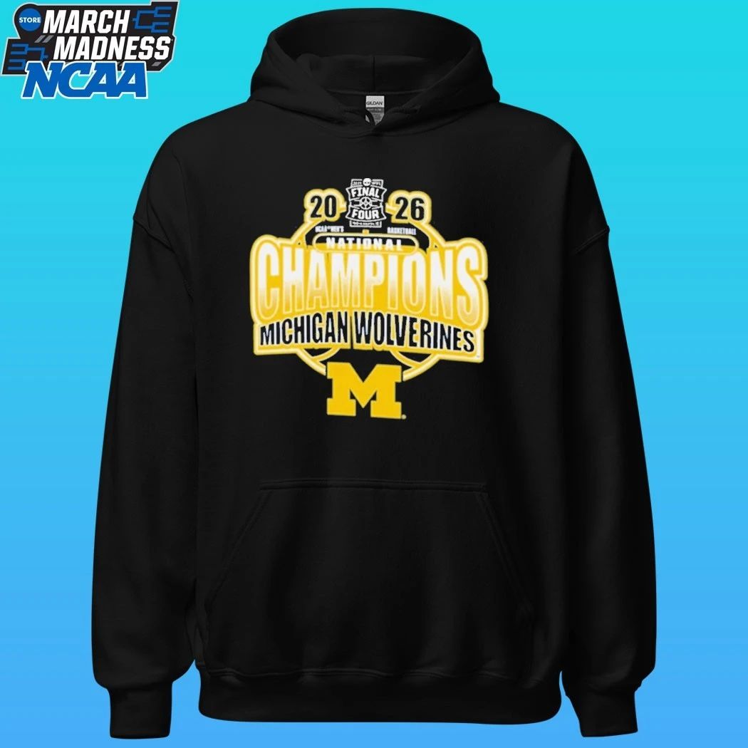 Champion Michigan Wolverines 2026 Men’s Basketball National Champions Shirt