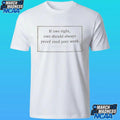 If Ewe Right Ewe Should Always Proof Reed Yore Work Shirt