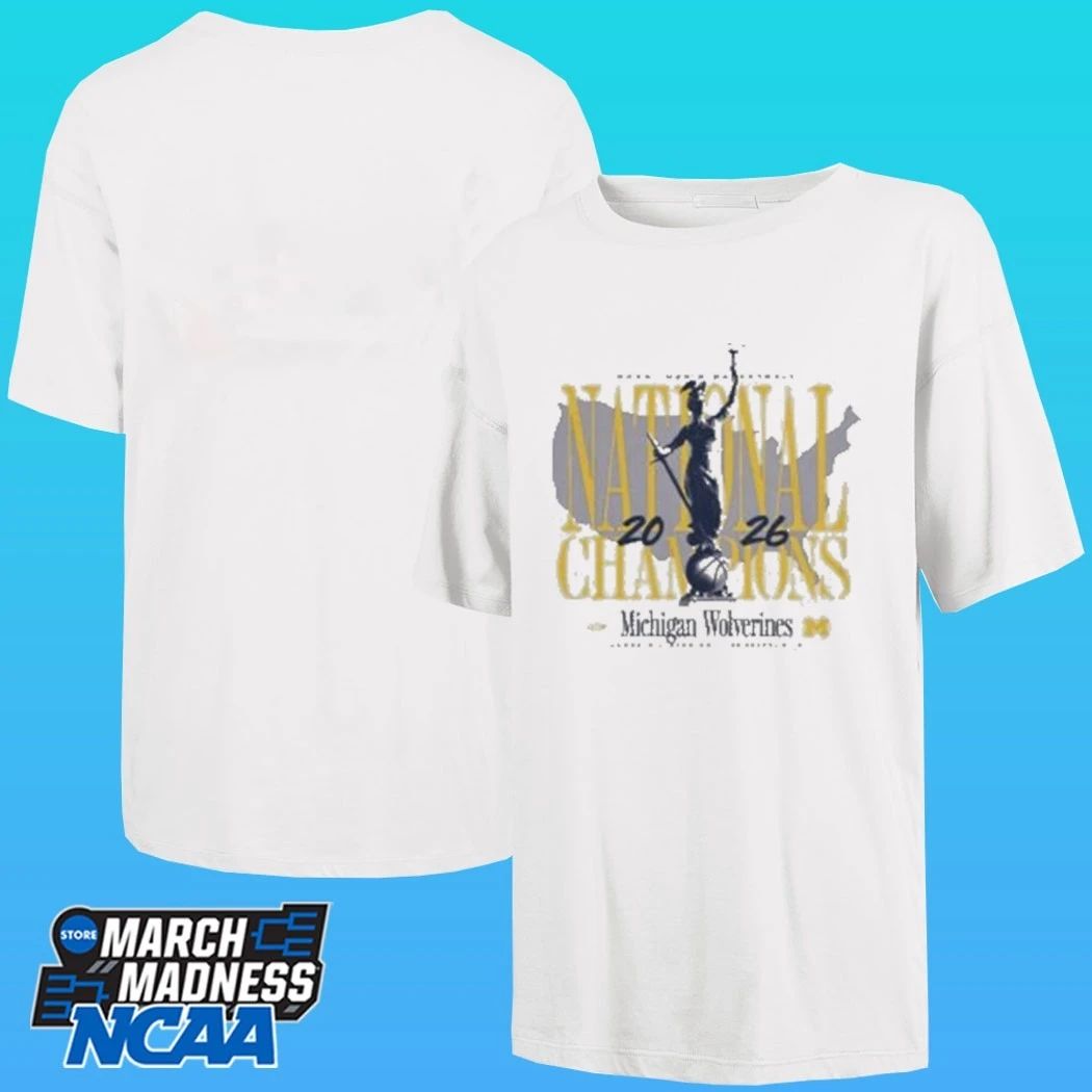 2026 Men’s Basketball Michigan Wolverines National Champions Shirt