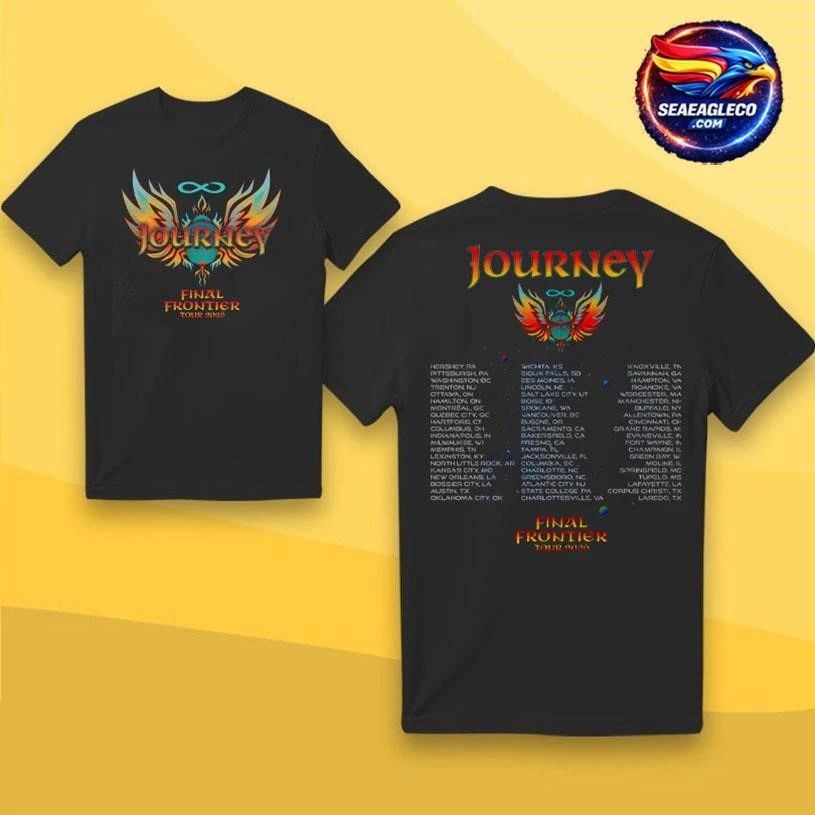 Journey 2026 Tour Two Sided Shirt