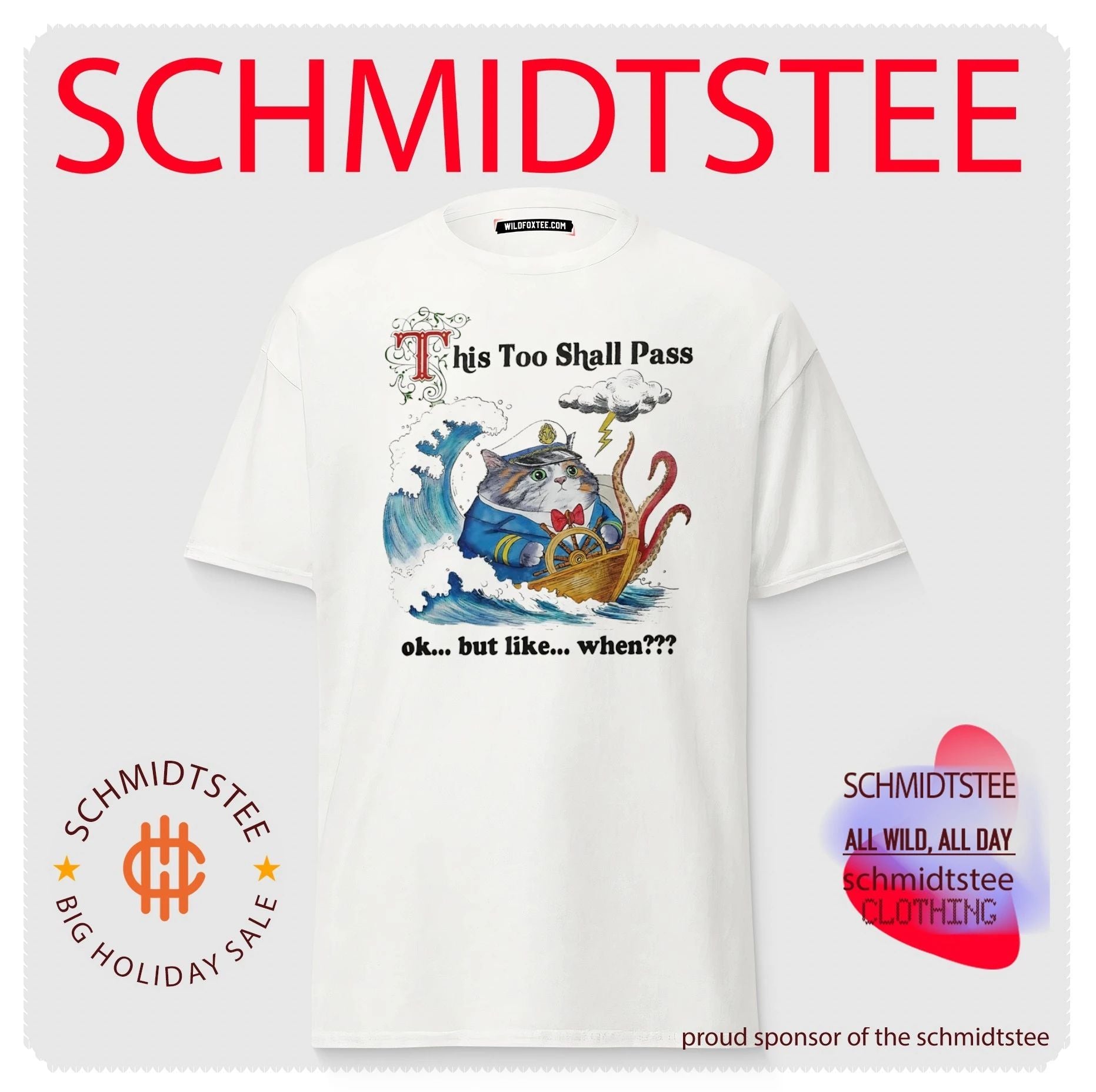 This Too Shall Pass but like When cat captain shirt