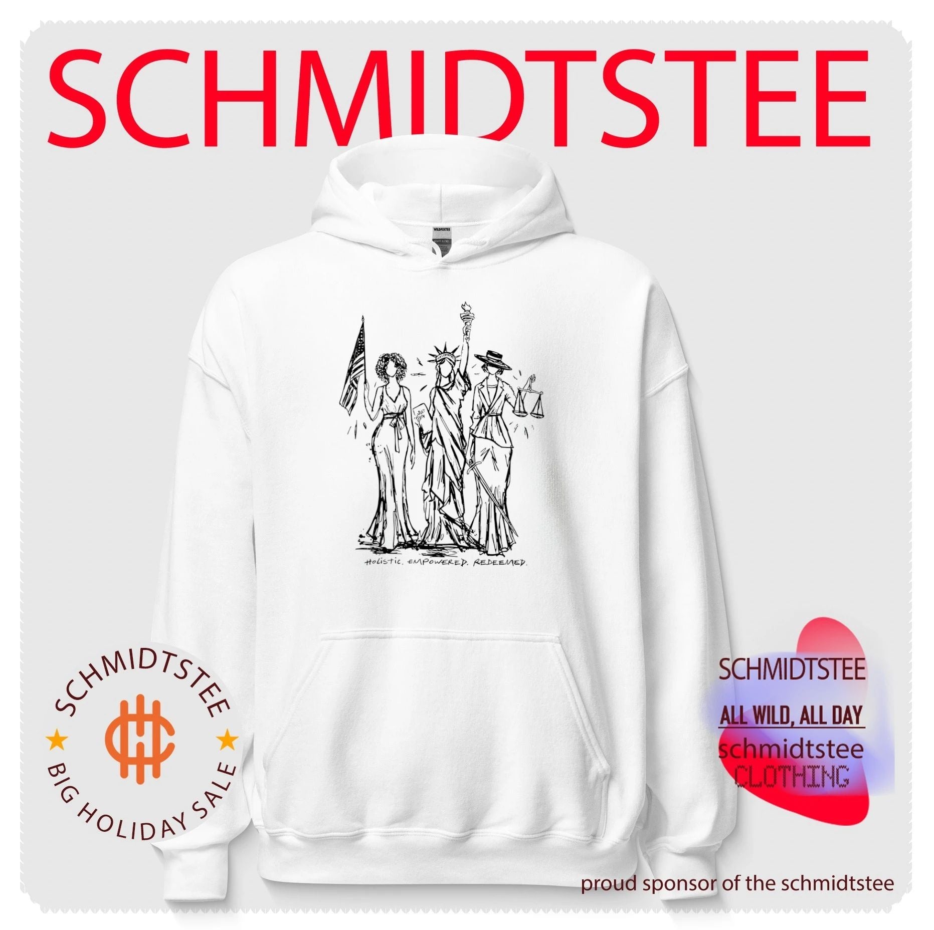 Women of Liberty Holistic Empowered Redeemed shirt
