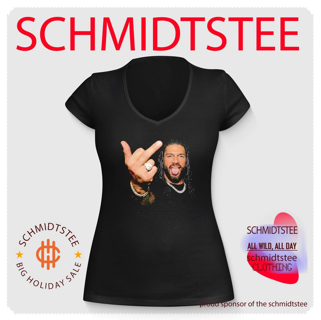 Roman Reigns middle finger vintage shirt