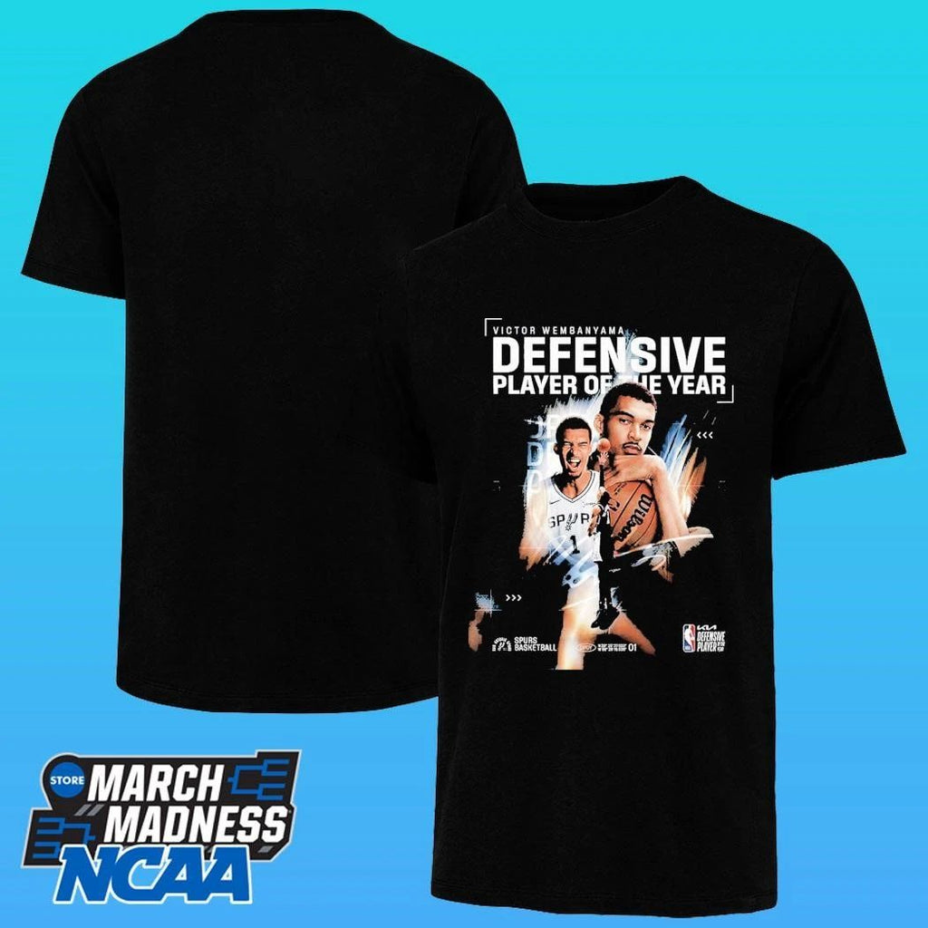 Victor Wembanyama Winning Kia Nba Defensive Player Of The Year 2026 Shirt