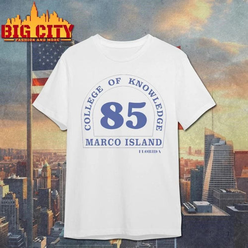 Aloysius Aiken College Of Knowledge 85 Marco Island Graphic Shirt