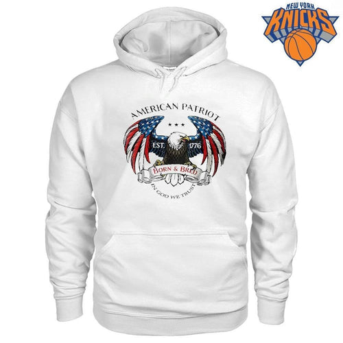 American Patriot Eagle Born And Bred 1776 In God We Trust Shirt