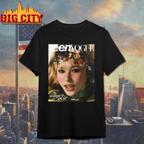 Alysia Liu Graces The Cover Of Teen Vogue From Olympic Gold Medal To Teen Vogue Shirt