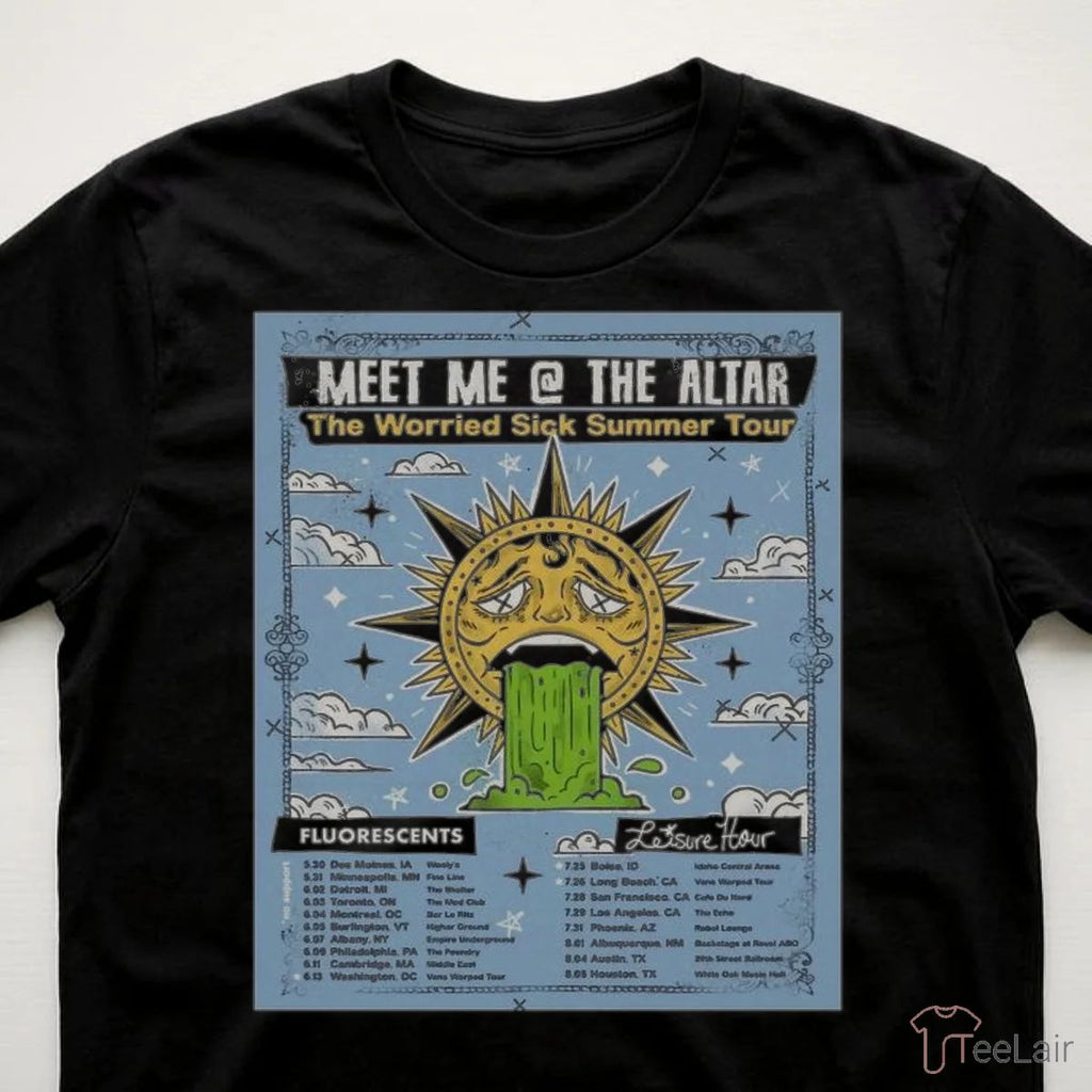 Meet Me The Altar The Worried Sick Summer Tour 26 Poster Shirt