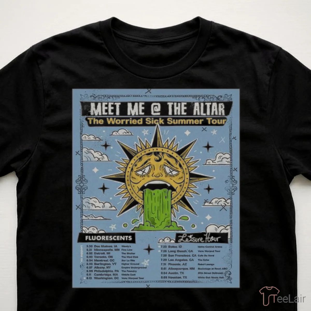 Meet Me The Altar The Worried Sick Summer Tour 26 Poster Shirt