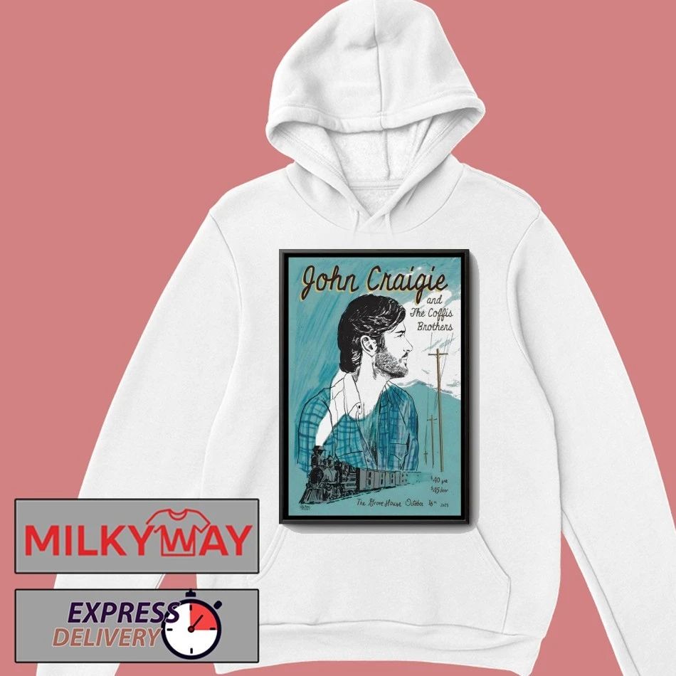 John Craigie Oct 16 2025 The Grove House Mariposa CA Poster shirt