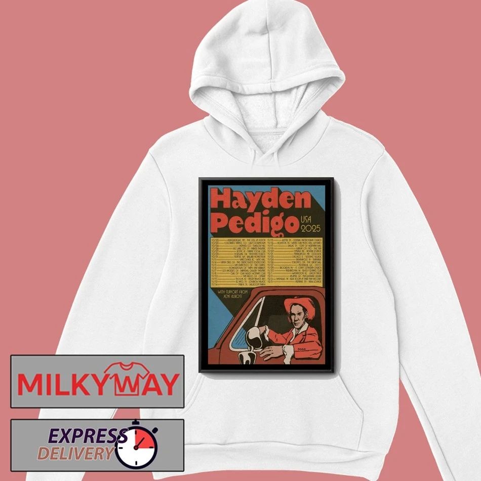 Hayden Pedigo USA 2025 Tour Poster shirt