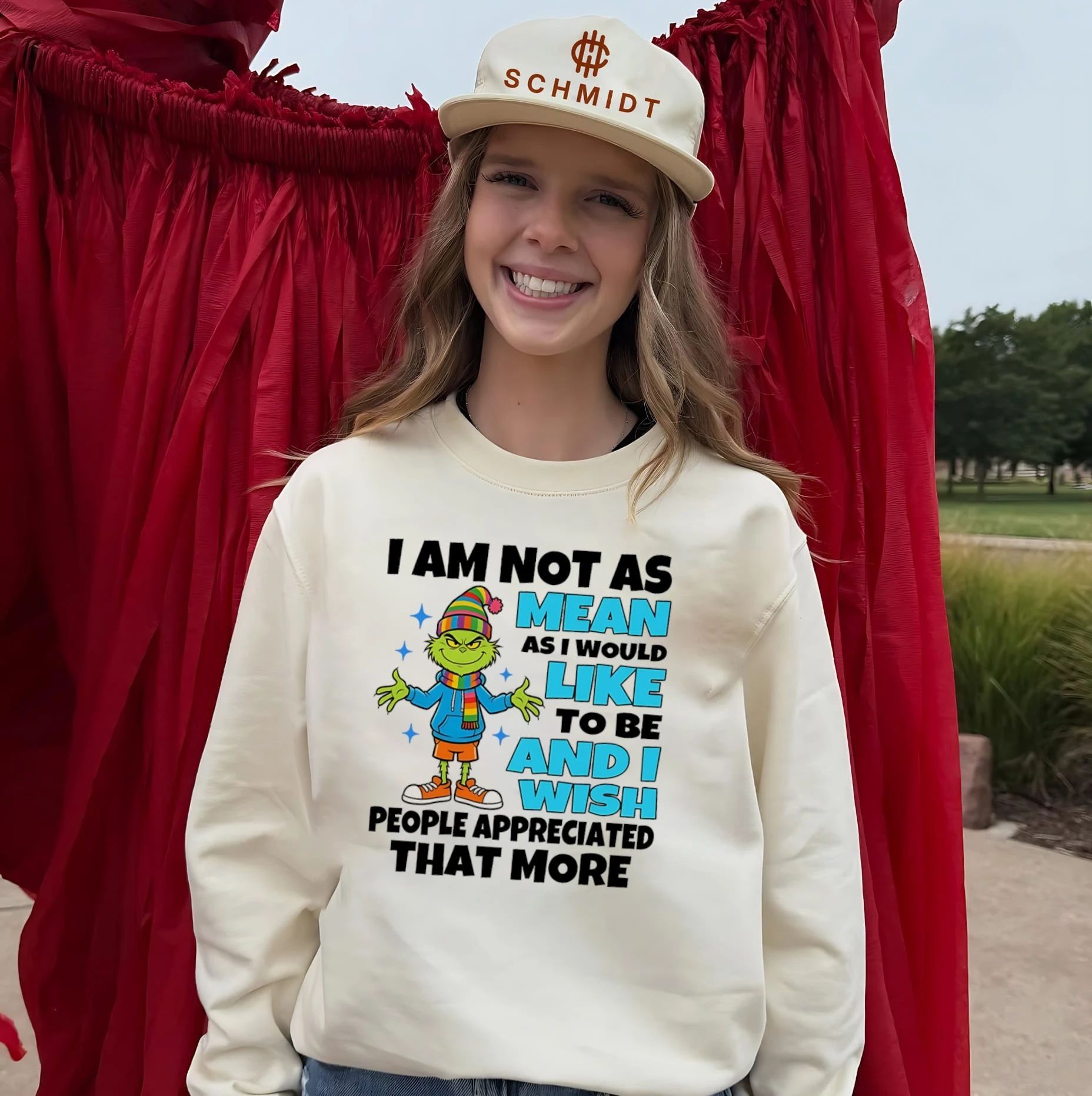 Grinch I am not as mean as I would like to be and I wish people appreaciated that more shirt
