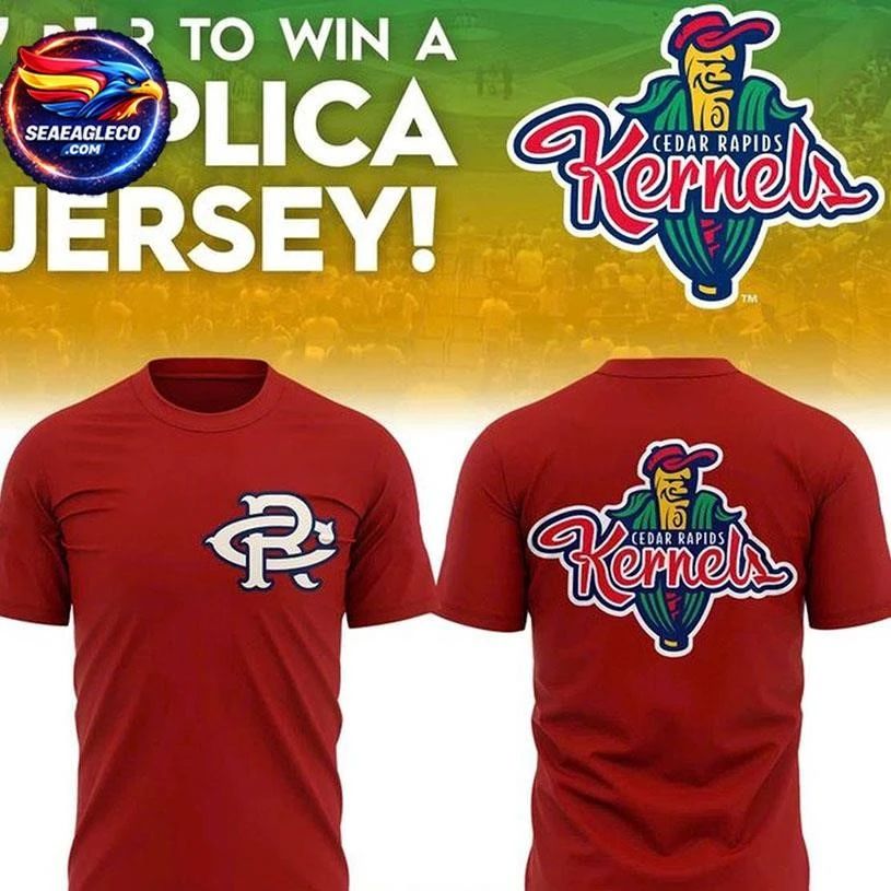 Cedar Rapids Kernels 2026 Replica Jersey Two Sided Shirt