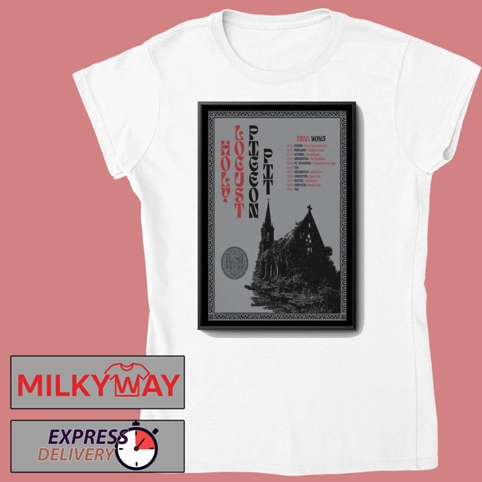 Holy Locust Fall 2025 Tour Poster shirt