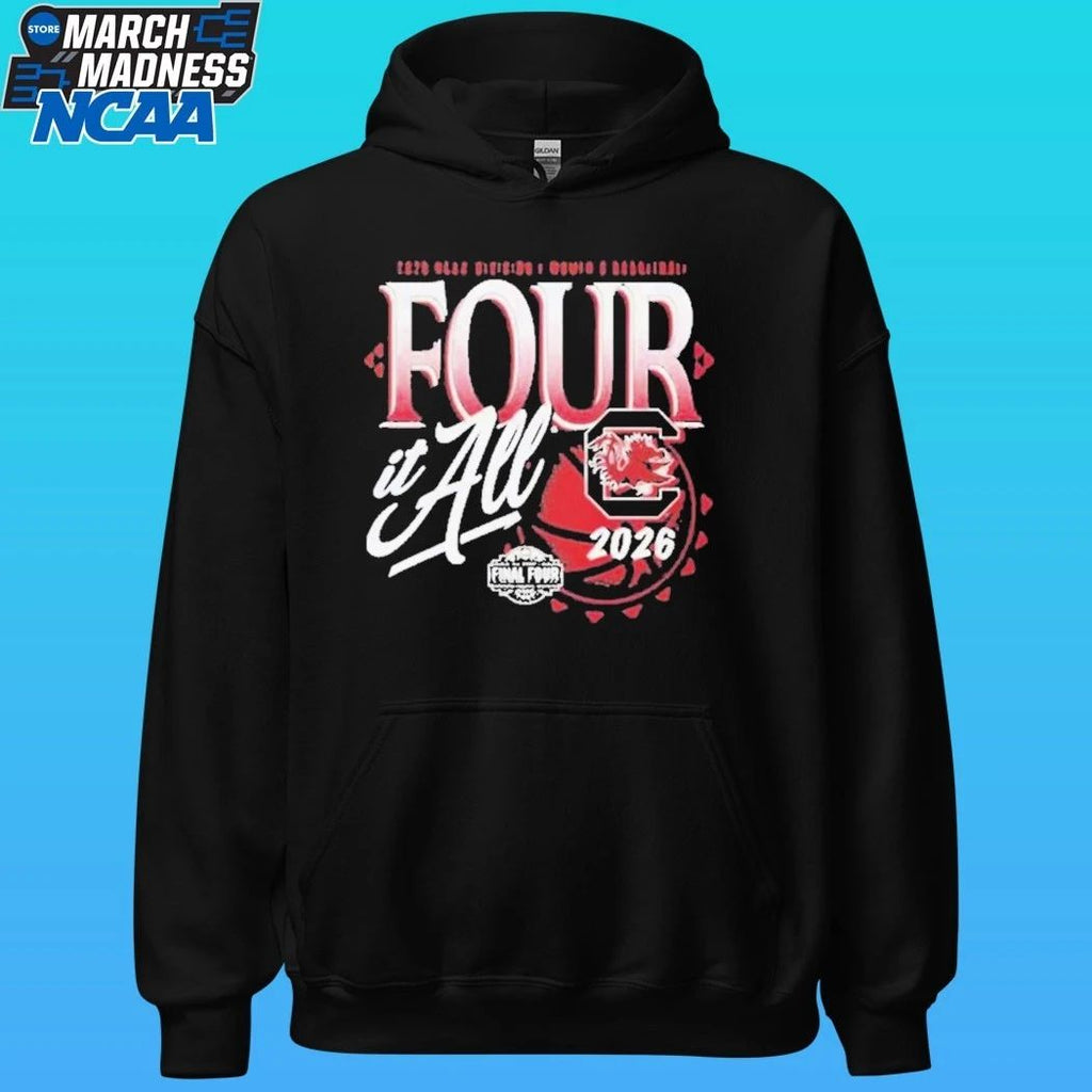 South Carolina Gamecocks Women’s Basketball Tournament 2026 NCAA March Madness Final Four Shirt