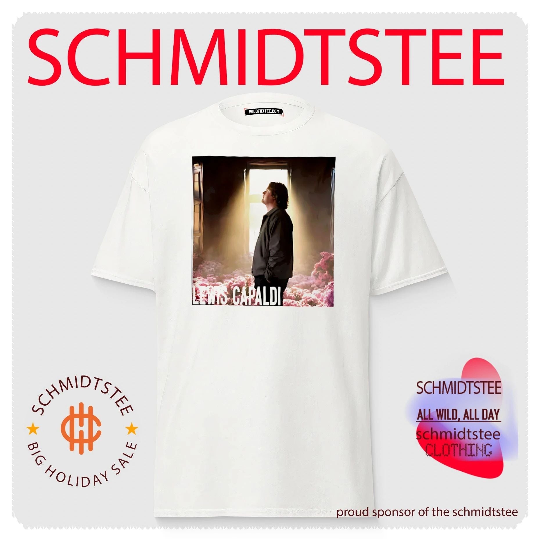 Lewis Capaldi UK Tour 2026 shirt
