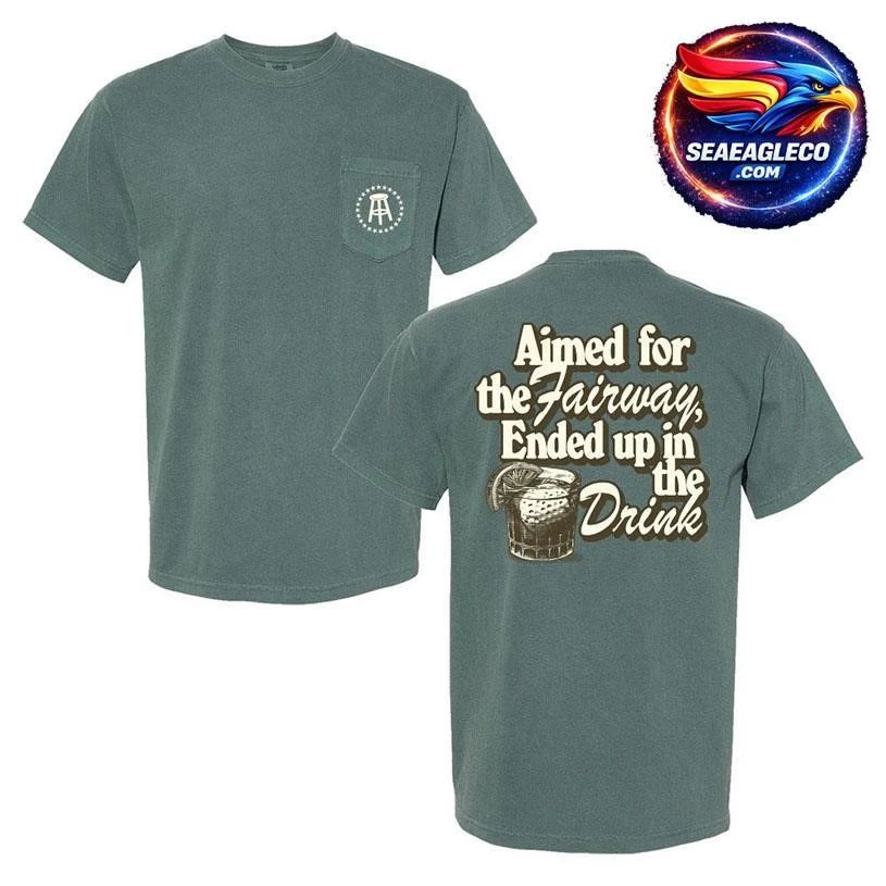 Aimed For The Fairway Two Sided Shirt