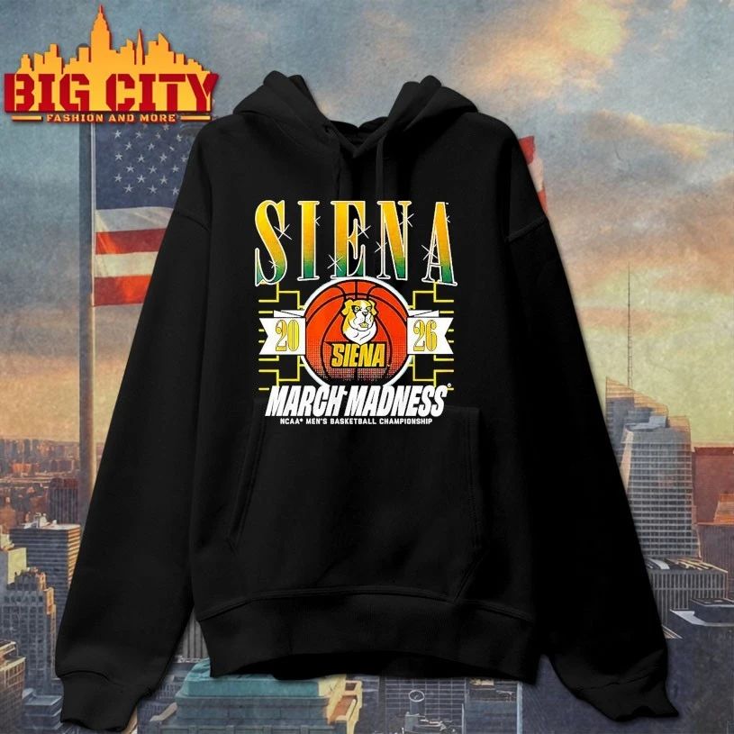 Siena Saints 2026 March Madness NCAA men’s basketball championship T-shirt