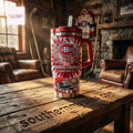 Montreal Canadiens 117th Anniversary YETI Hockey Fan Tumbler With Handle