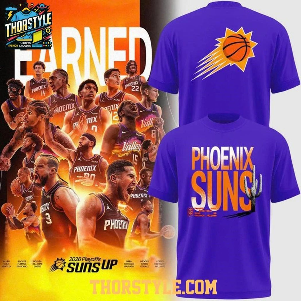 Phoenix Suns 2026 NBA Playoff Bound Night Shirt